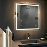 thumbnail of Espejo de Baño Jaffrey con Bluetooth 80x80 cm