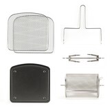 thumbnail of Black+Decker Heissluftfritteuse BXAFO1200E, 1700W, Kapazität von 12 l, 8 Programme, Timer bis 6 Stunden, Umfangreiches Zubehör, Antihaftbeschichtung