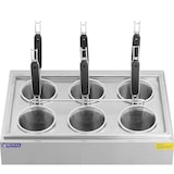 thumbnail of Royal Catering - Royal Catering RC-PM006 Cuiseur à pâtes cuiseur de pâtes cuiseur (6 paniers, Puissance : 3 000 W, Plage de température : 30 - 110