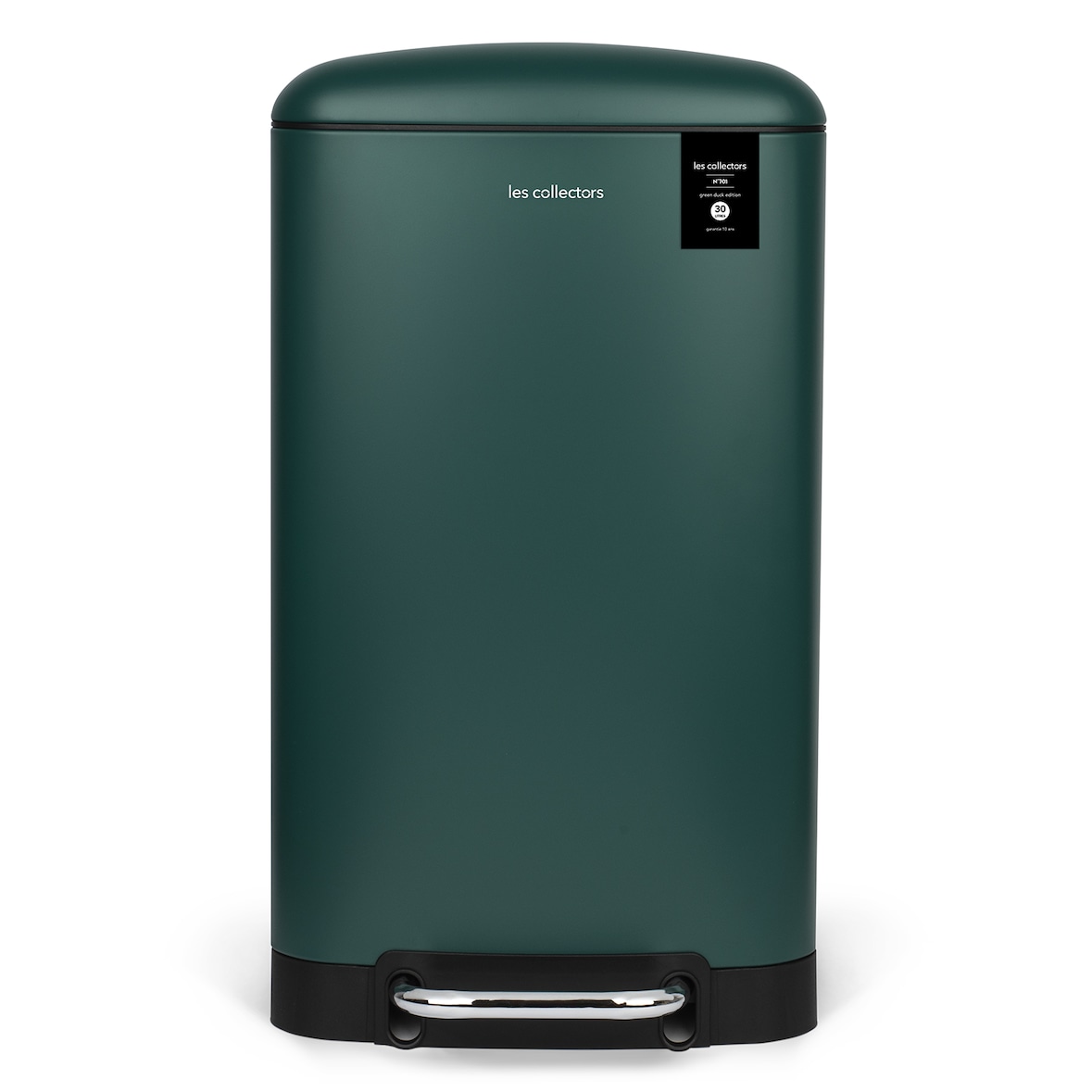 Les Collectors N°701 - Poubelle à pédale 30L, duck green edition
