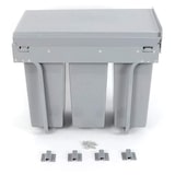 thumbnail of WellHome - Abfalleimer unter der Spüle mit Bodenbefestigung für die Küche, 3 x 8 l, manuelle Entnahme