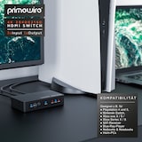 thumbnail of Primewire HDMI 2.0b Verteiler 4k 60Hz UHD, 3 Port, Fernbedienung, Netzteil