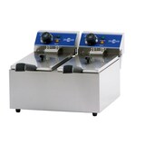 thumbnail of Freidora eléctrica serie gastronorm de cuba doble mod. FRY-4+4