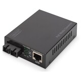thumbnail of DIGITUS Gigabit PoE Medienkonverter, RJ45 / SC, SM, PSE