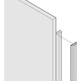 thumbnail of SCHROFF EMV-Dichtung (Textil) - EMC PROFILDICHTUNG 6HE 10STK