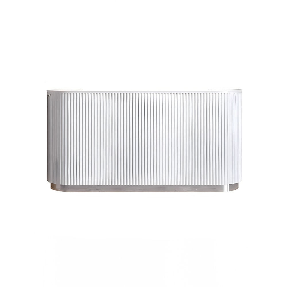 Geschäft Salon Empfangstisch Theke Tresen Kasse Laden Weiß 120*60cm