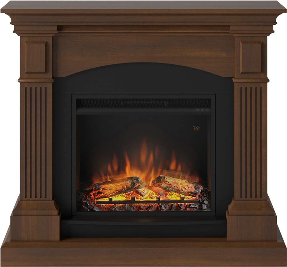 Chimenea eléctrica Tagu Magna Nuez Premium