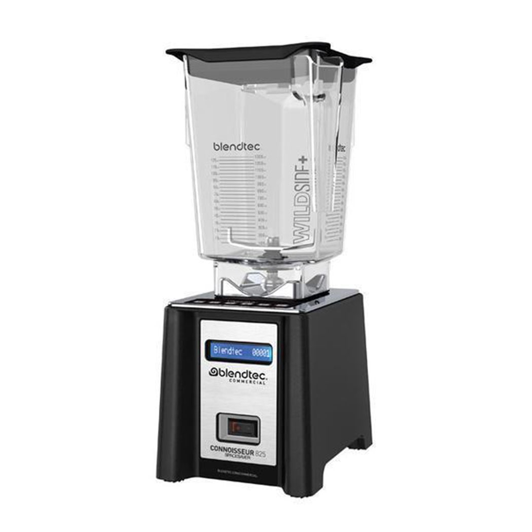 BLENDTEC - C825D46E-EU - Batidora Blender profesional SPACESAVER 825 con 2 Jarras FOURSIDE con tapa ventilada (1800 W) - (3,8 HP)