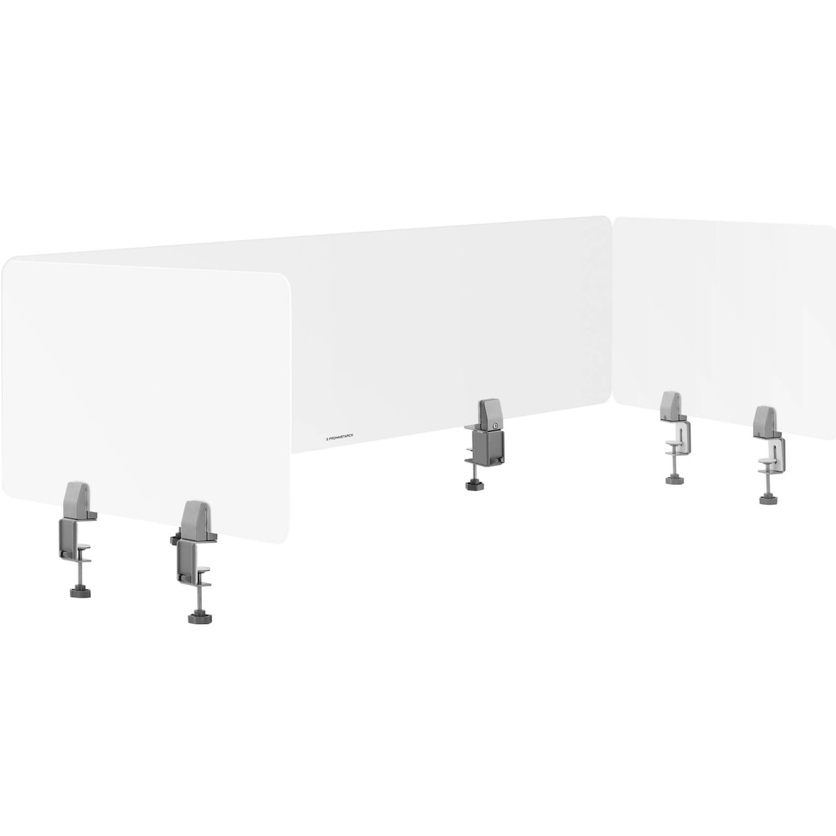 Fromm & Starck Separador de escritorios - set de 3 con 2 tamaños: 1.500 x 400 mm, 750 x 400 mm