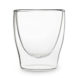 thumbnail of DUOS doppelwandiges Glas 200 ml Thermofunktion inkl. Edelstahl-Löffel Transparent