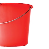 thumbnail of GILAC Seau rond léger avec anse acier - 5 L - rouge - Rouge G615509