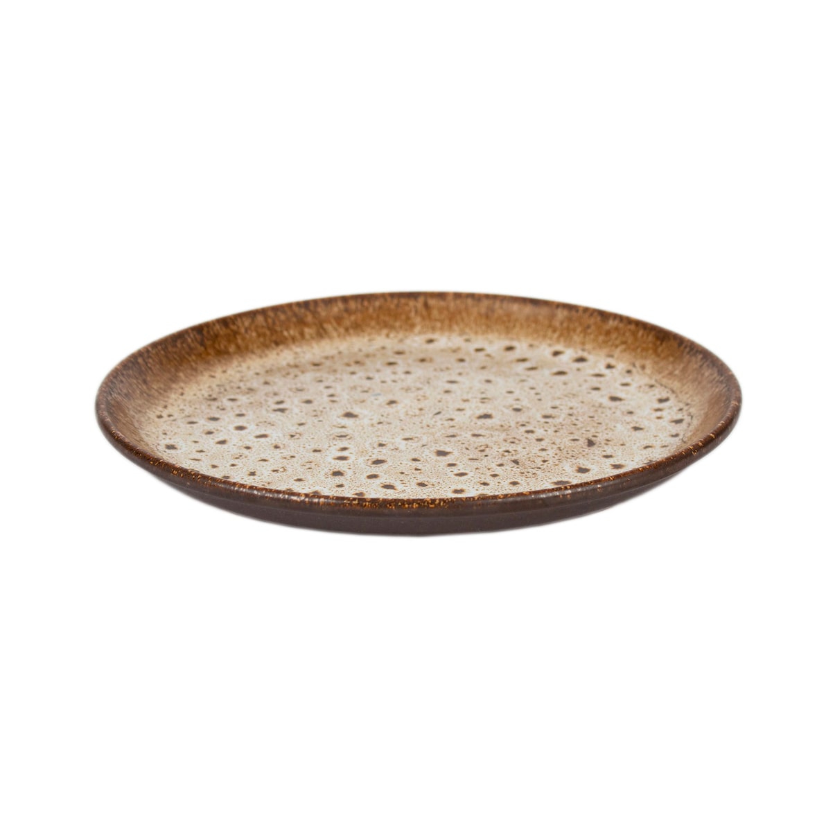 Prato sobremesa Organic creme 22cm