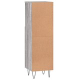 thumbnail of vidaXL Badschrank Grau Sonoma 30x30x100 cm Holzwerkstoff