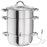 thumbnail of Dampfentsafter 15 Liter aus Edelstahl AISI 430 Ø 26cm