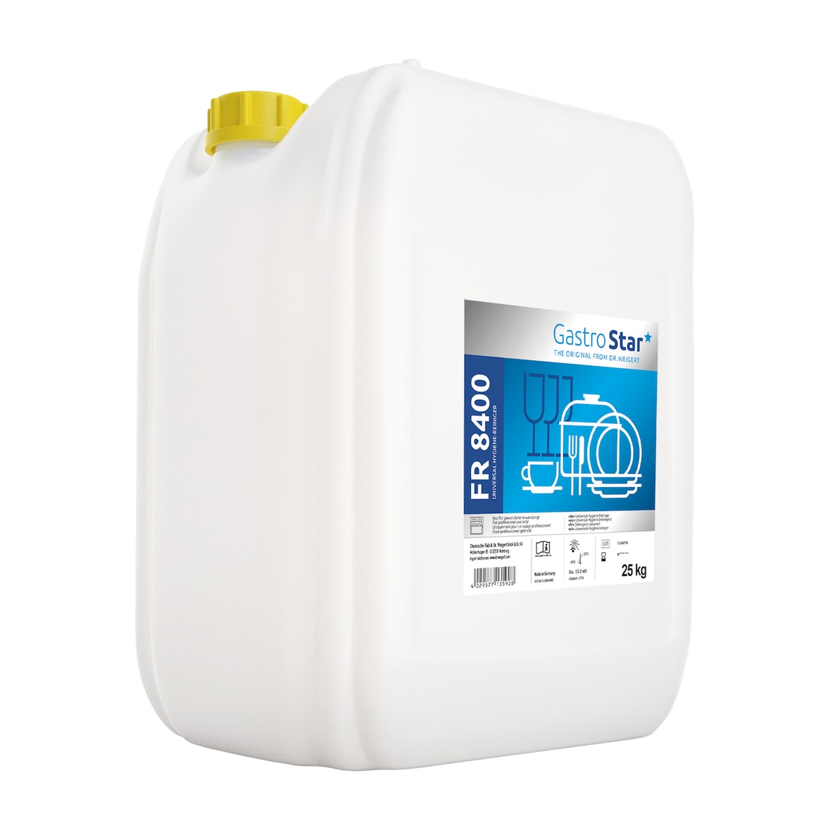 Dr. Weigert Gastro Star FR 8400 Geschirrreiniger 25 kg