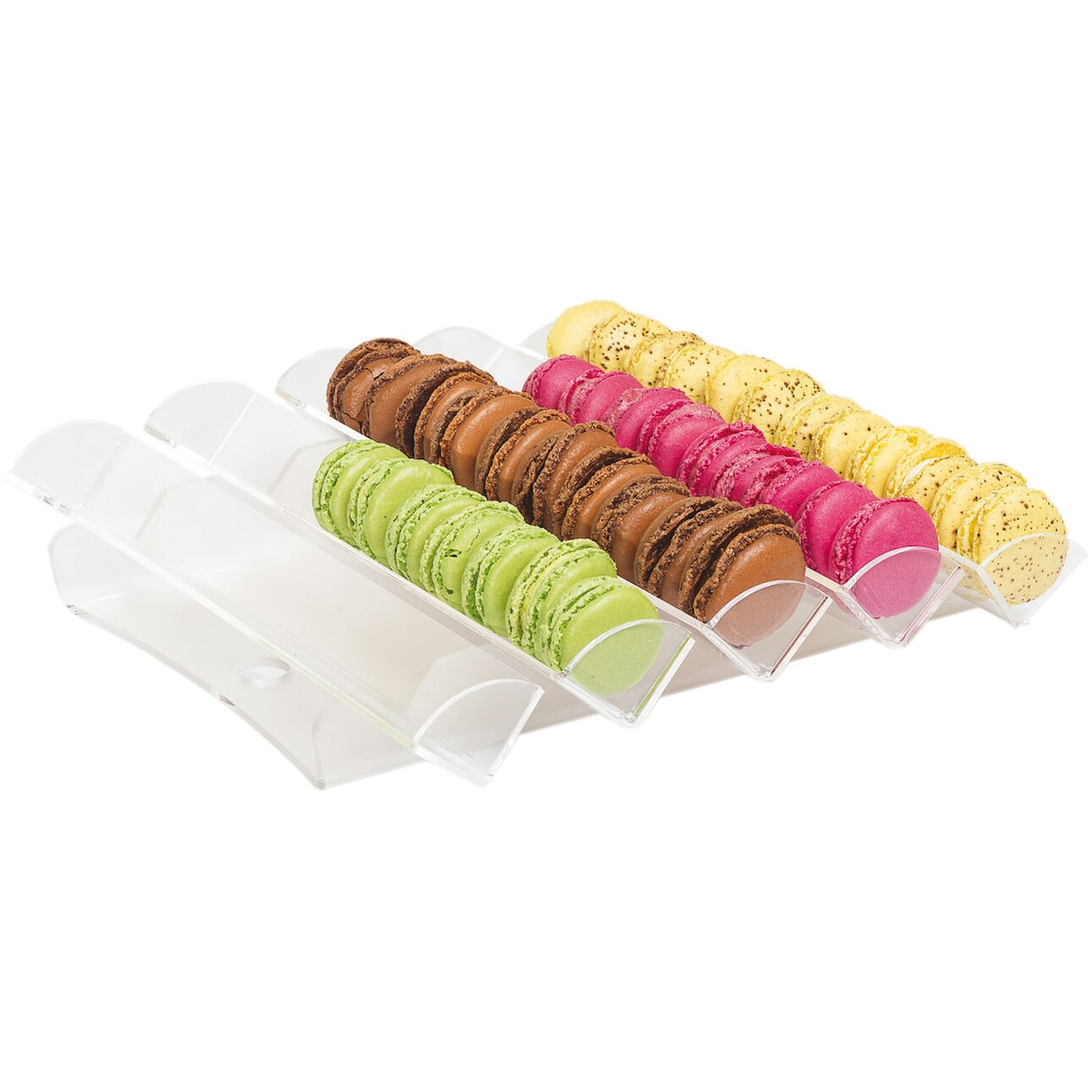 Matfer Présentoir porte Macarons 5 rangs transparent Matfer 610561