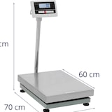 thumbnail of Steinberg Systems Plattformwaage - 300 kg / 0,01 kg - 45 x 60 cm - kg / lb - LCD