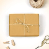 thumbnail of Rollo papel kraft embalaje 62mx100m [verjurado, 1ª calidad] marrón. Bobina grande papel estraza [fp fiesta paper]