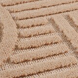thumbnail of Teppich Esszimmer 3D Skandinavischer Boho Modern Waschbar Strapazierfähig Wohnzimmer Pflegeleicht Rosa 60x110 cm – RIGI von Kadima Design