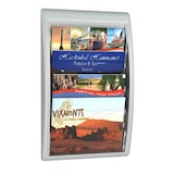 thumbnail of Paperflow, portariviste Quick fit, 4 scomparti orizzontali, A4, alluminio
