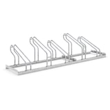 thumbnail of Bügelparker 2055 einseitig | Fahrradständer für 5 Fahrräder | Abwechselnde Hoch-/Tiefeinstellung | Fahrradparker Bodenparker Mehrfachständer