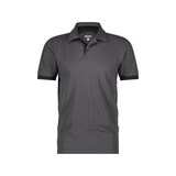 thumbnail of DASSY® Traxion Next Poloshirt, D-FX Flex, UV-Schutz UPF 50+, Mesheinsätze, 50% recyc. PES, Art. 710079 anthrazitgrau/schwarz S