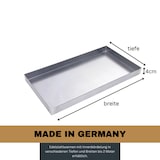 thumbnail of Edelstahl Fettwanne Wannenboden unterschiedlichen Größen: 50 x 70 cm / verschweißt