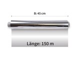 thumbnail of Alufolie Länge: 15 000 cm lebensmittelecht 12 my Breite: 45 cm 4 Rollen