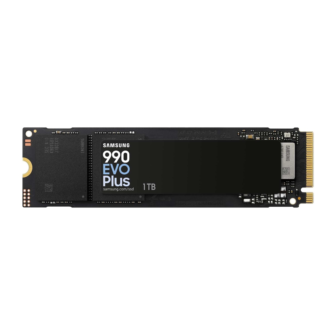 Samsung 990 EVO Plus 1 TB, PCIe® 4.0 x4 / 5.0 x2 NVMe™ 2.0 Interne SSD