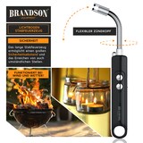 thumbnail of Brandson 2x Feuerzeug, Lichtbogen Stabfeuerzeug elektrisch, Kerzenanzünder, USB aufladbar