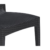 thumbnail of METRO PROFESSIONAL Sedia impilabile da esterno Valles, plastica, antracite