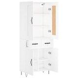 thumbnail of Helloshop26 - Buffet Sideboard Kommode Kleiderschrank Aufbewahrungsmöbel Organizer Küche Wohnzimmer Lounge hoch 69,5 x 34 x 180 cm 02_0032729