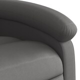 thumbnail of vidaXL Massagesessel Relaxsessel Echtleder Grau