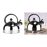 thumbnail of Edelstahl Flötenkessel, Wasserkocher Induktion, 2,5L