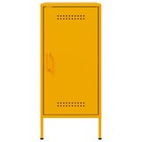 thumbnail of Helloshop26 - Buffet bahut commode armoire meuble de rangement organisateur cuisine salle de séjour salons lot de 2 jaune moutarde 02_0036882