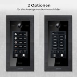 thumbnail of HD Video Türsprechanlage mit Touchscreen und RFID für 1 Familienhaus, 4x Monitore, Balter EVO HD Touch Schwarz