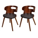 thumbnail of vidaXL Eetkamerstoelen 2 st kunstleer bruin