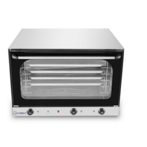 Forno de convecção Industrial elétrica com grelha e vapor 4 Bandejas de 60x40cm