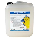thumbnail of Essigsäure 60% Essigessenz C2H4O2 Reiniger Entkalker 10 Liter