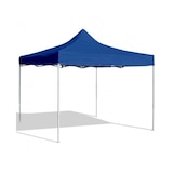 thumbnail of Carpa plegable 3x3m hierro techo azul