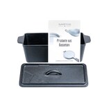 thumbnail of SANTOS BBQ Kastenform K4 mit Deckel, aus Gusseisen, 34 x 13 x 13,5 cm