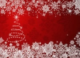 thumbnail of Tischsets | Platzsets - Weihnachten - Weihnachtsbaum mit Schneekristallen - 12 Stück aus Premium Papier – Die Tischdekoration für die Weihnachtszeit
