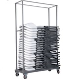 thumbnail of HENDI Trolley voor stoelen, AmerBox, 1140x492x(H)1895mm