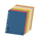 thumbnail of Falken 80004229 100x Trennblätter, 24 x 30cm, 230g/m2, durchgefärbt, 100er Poly - Rot