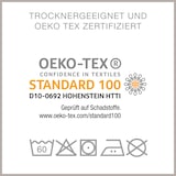 thumbnail of Decoper ® Mako-Satin Bettwäsche aus 100% Baumwolle | Atmungsaktiv & kuschelig weich | Farbe Weiß | 2 teilig - 135 x 200 cm + 80 x 80 cm