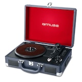 thumbnail of Platine vinyle stéréo 33/45/78 tours avec enceintes intégrées - USB/SD/AUX - Prise casque MT-103DB-MATCH