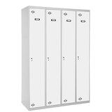 thumbnail of SimonRack Spind Schrank, Metallschrank, Schließfachschrank, Schloss, 4 Abteile, 1800x1200x500 mm  - Simonlocker