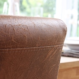 thumbnail of CHEFGASTRO 6er-Set Esszimmerstuhl klassisch und zeitlos HxBxT 90x43x56cm Sitzhöhe 45cm Küchenstuhl Textil Beine Struktur - Eiche Wildlederimitat