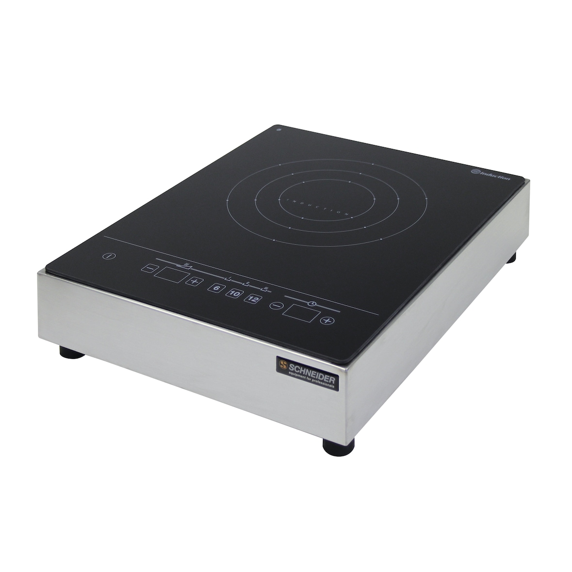 Induktionskochfeld - 2800 Watt 365(B)x110(H)x465(T),