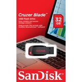 thumbnail of SanDisk USB 2.0 USB-Stick Cruzer Blade 32 GB Schwarz, Rot